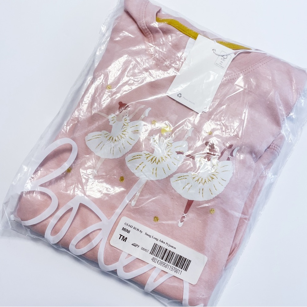 New Mini Boden Ballet Pajamas, Size 6 Years